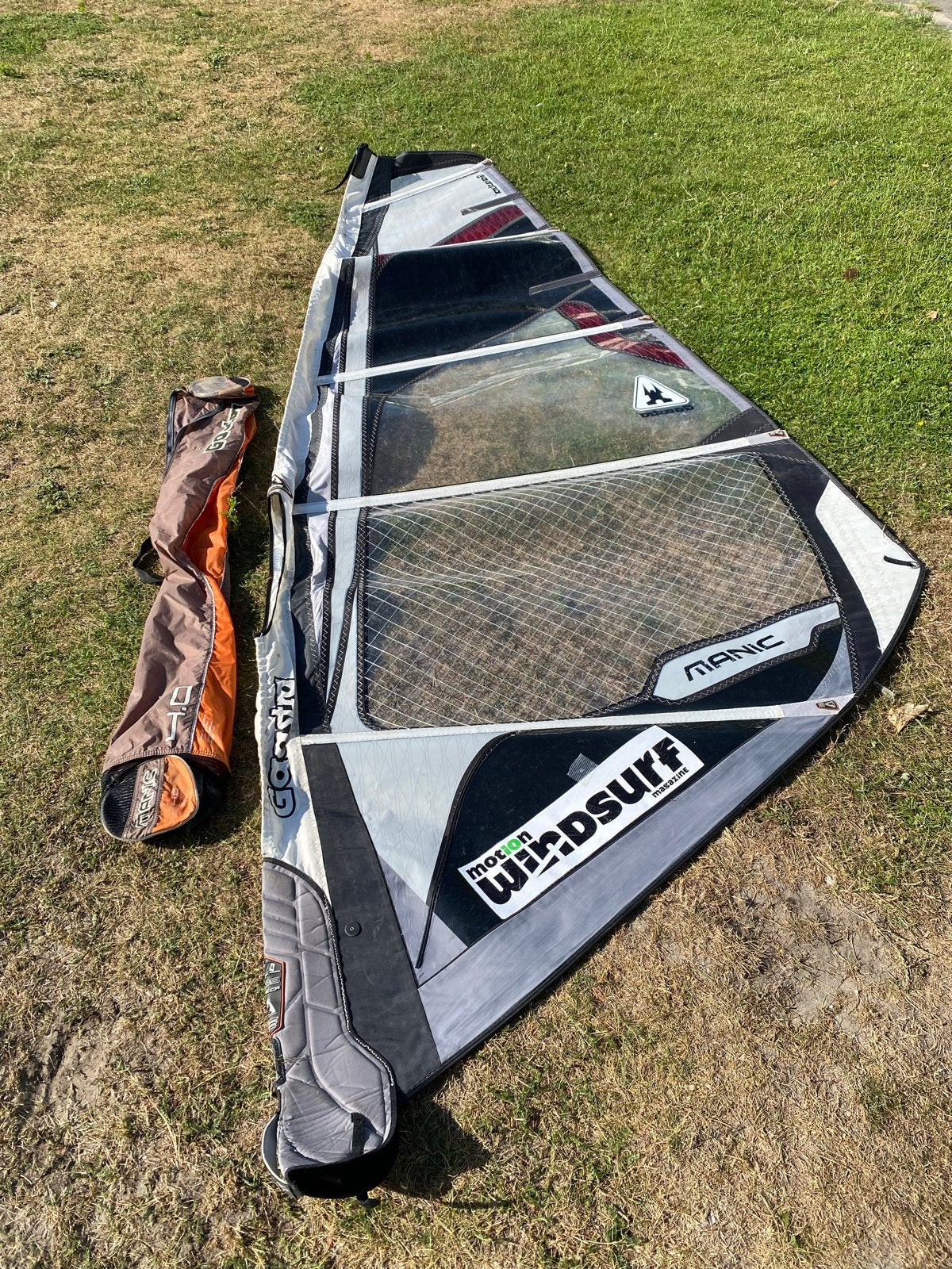 Gaastra Manic 4.0 windsurfzeil, Ophalen, Gebruikt, Gaastra, 3.5 tot 5 m²