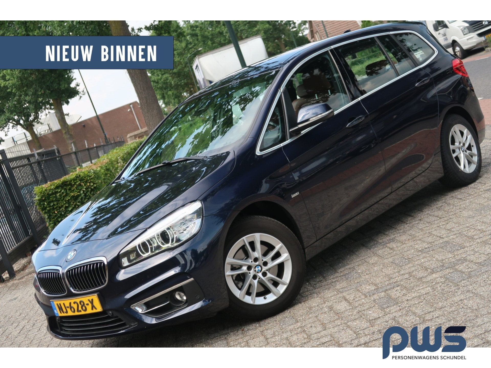 BMW 2 Serie Gran Tourer 218i Centennial High Executive Leer, 136 pk, Gebruikt, 2-Serie Gran Tourer, Blauw