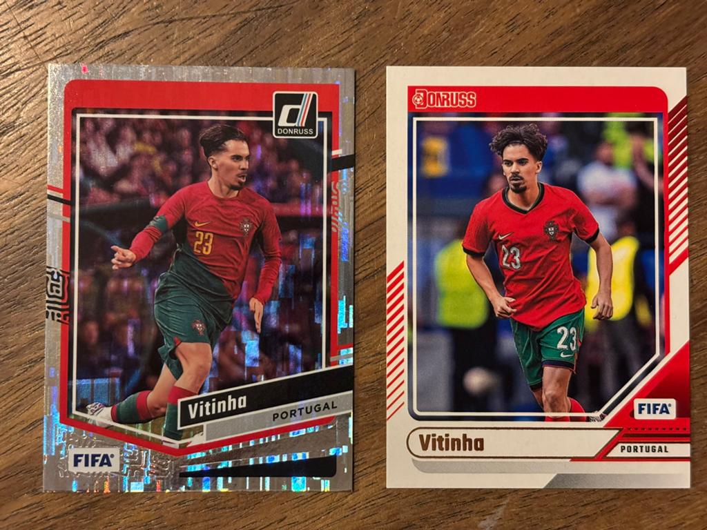 Vitinha Portugal FIFA Voetbal Kaarten - Donruss, Ophalen of Verzenden, Zo goed als nieuw, Buitenlandse clubs, Spelerskaart