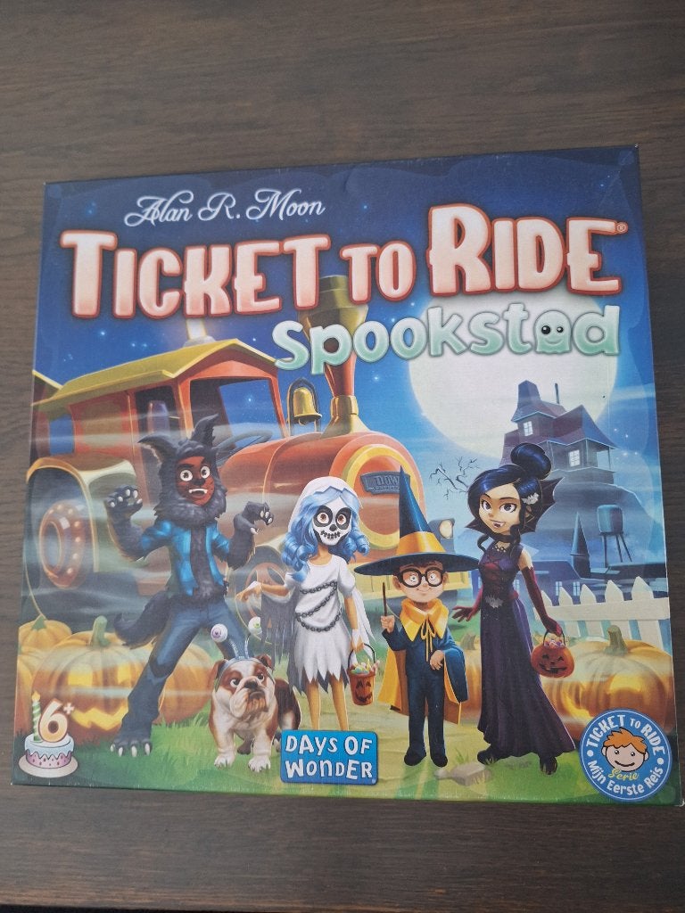 Ticket to ride Spookstad, Ophalen, Zo goed als nieuw