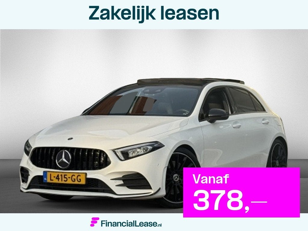 Mercedes-Benz A-Klasse 250 Premium Sfeer | Pano | Widescreen, Gebruikt, Euro 6, 4 cilinders, Wit