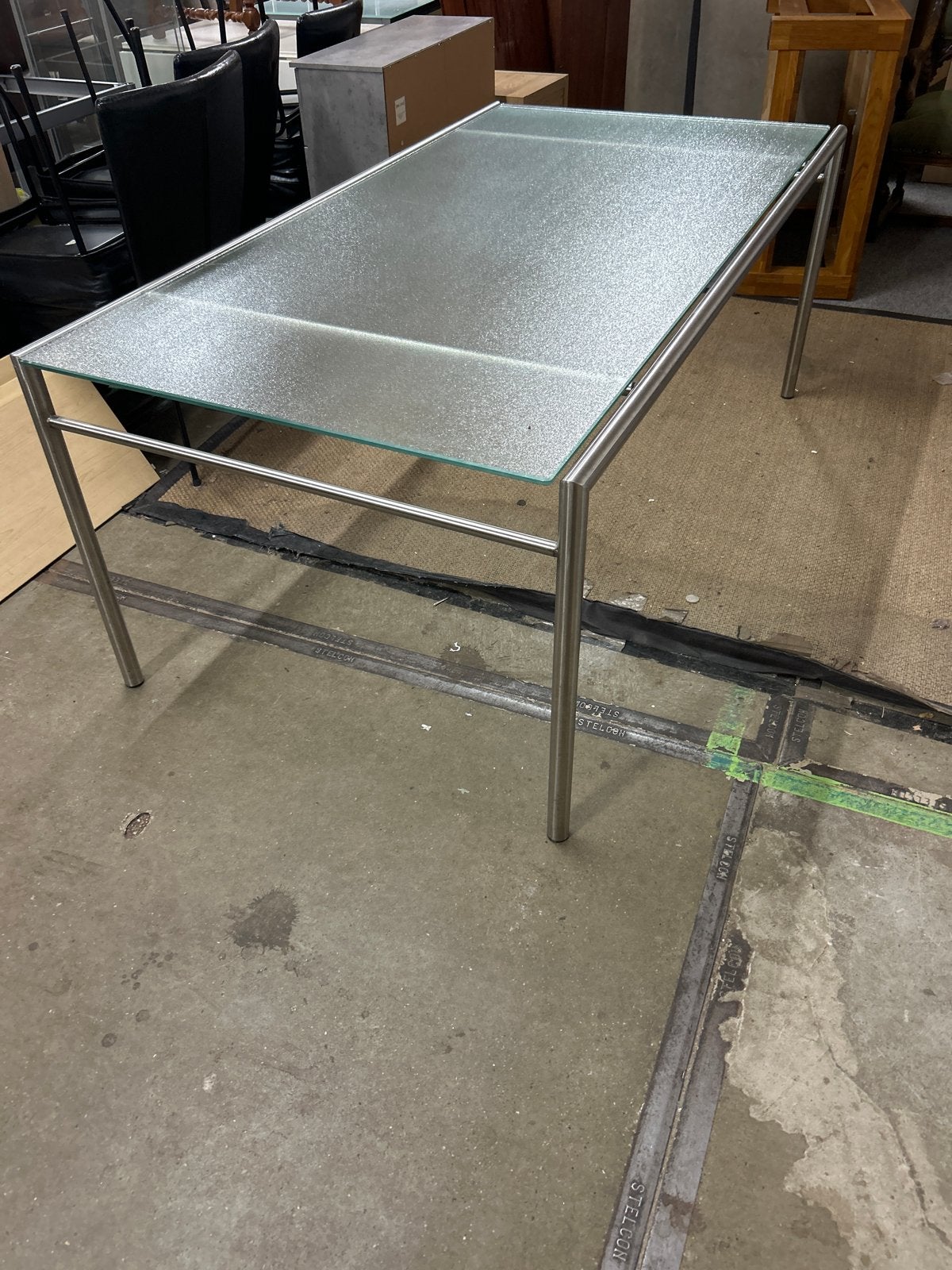 Neftis van Bastone Table Design - 180x80 cm, Huis en Inrichting, Ophalen, Bastogne, 50 tot 100 cm, Nb