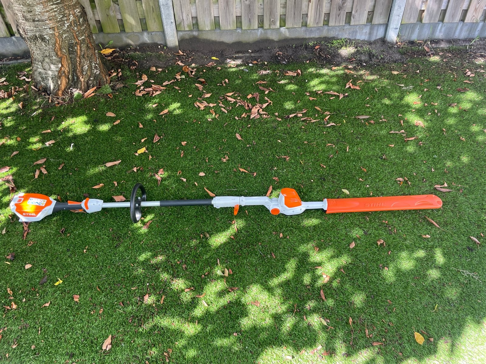 STIHL HLA 56 Accu Hoogsnoeier met ophangsysteem(zonder accu), Tuin en Terras, Ophalen of Verzenden