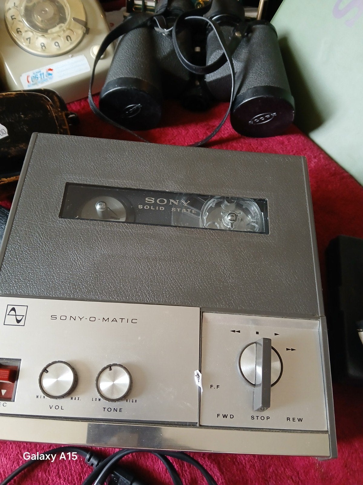 Sony-O-Matic Bandrecorder, Ophalen, Defecte bandrecorder