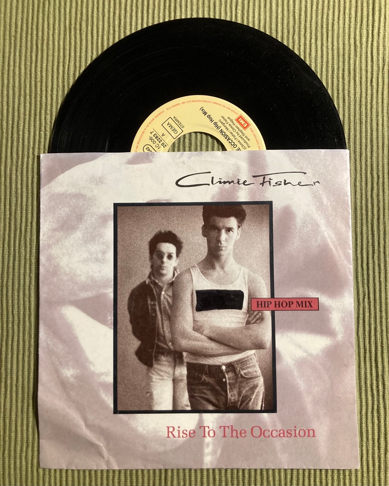 Vinyl single Climie Fisher - Rise to the occassion, Ophalen of Verzenden, Gebruikt, Hiphop en Rap
