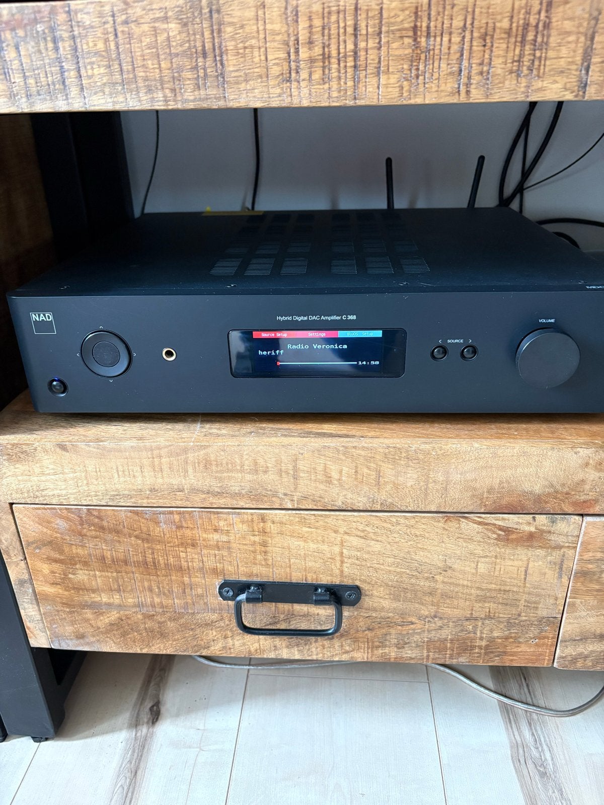 NAD C 368 Hybrid Digital DAC-versterker, Audio, Tv en Foto, Overige merken, Verzenden, Zo goed als nieuw, 60 tot 120 watt