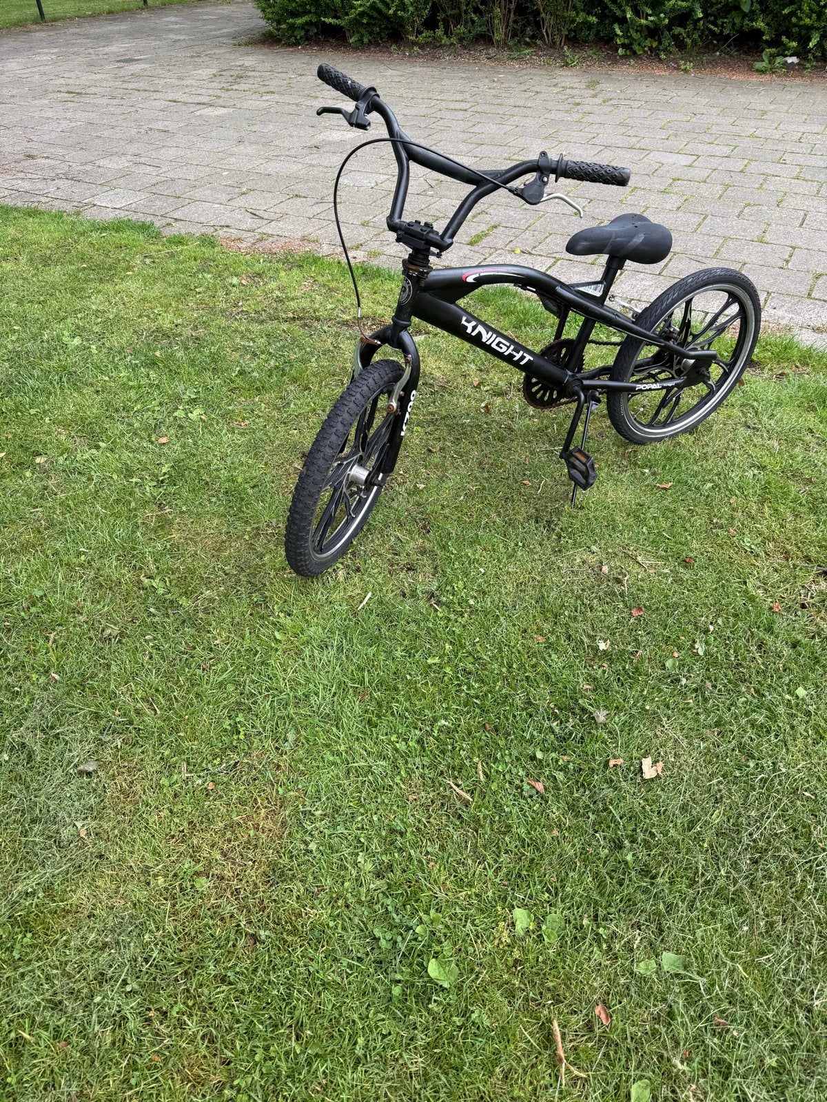 Popal Kinderfiets 4Night - Zwart, Ophalen of Verzenden, Gebruikt, Terugtraprem, 16 tot 20 inch