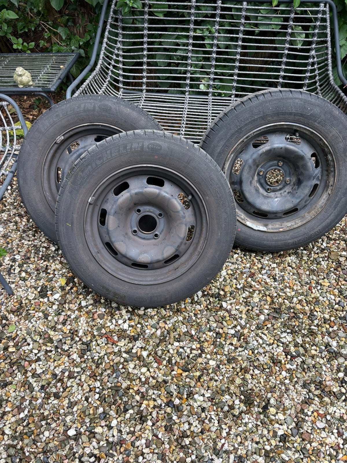 Velgen Michelin zomerbanden (185/65/15) Peugeot 208, Ophalen, Gebruikt