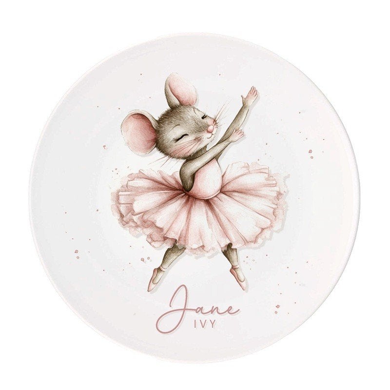 kraamcadeau geboorte baby Blush baby bordje of besteksetje