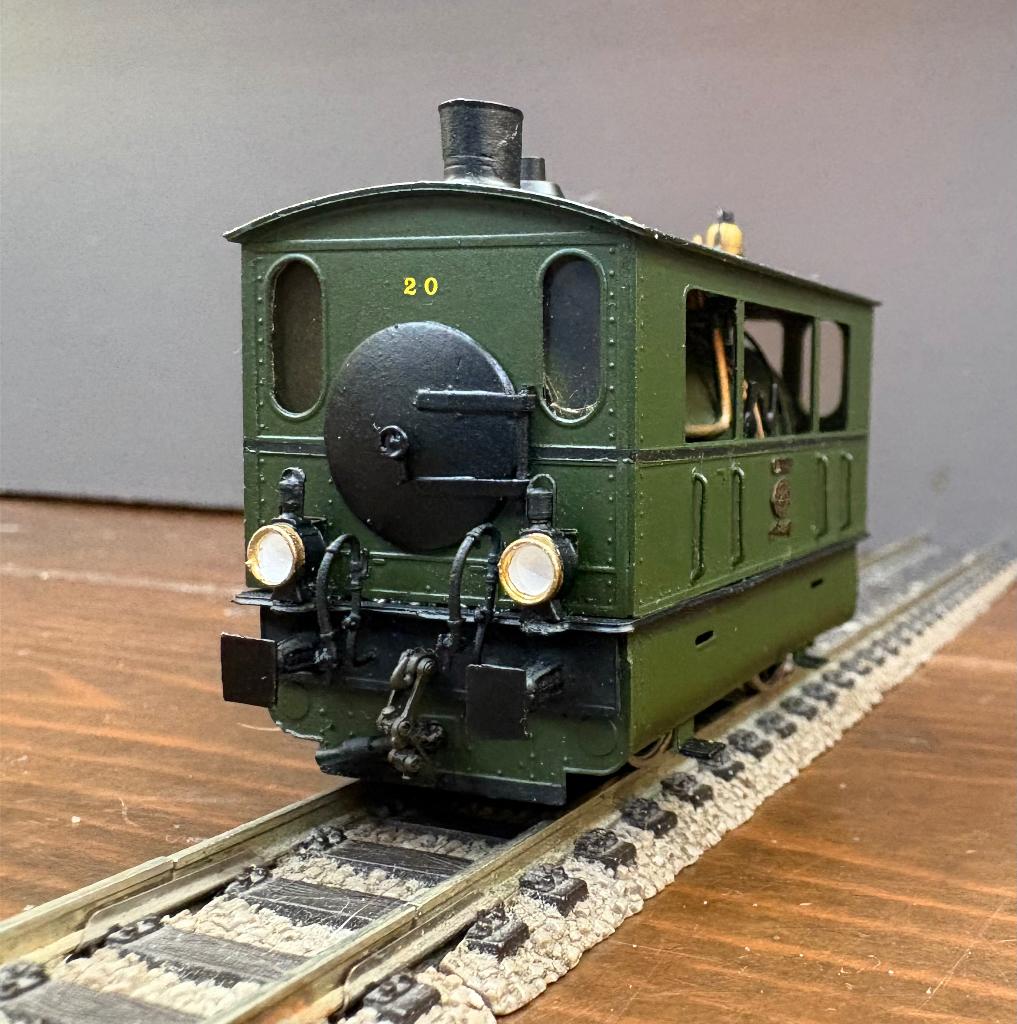 Jos Niehorster Messing WSM 20 stoomtram Dr.C.Lely, Overige merken, Verzenden, Zo goed als nieuw, Analoog
