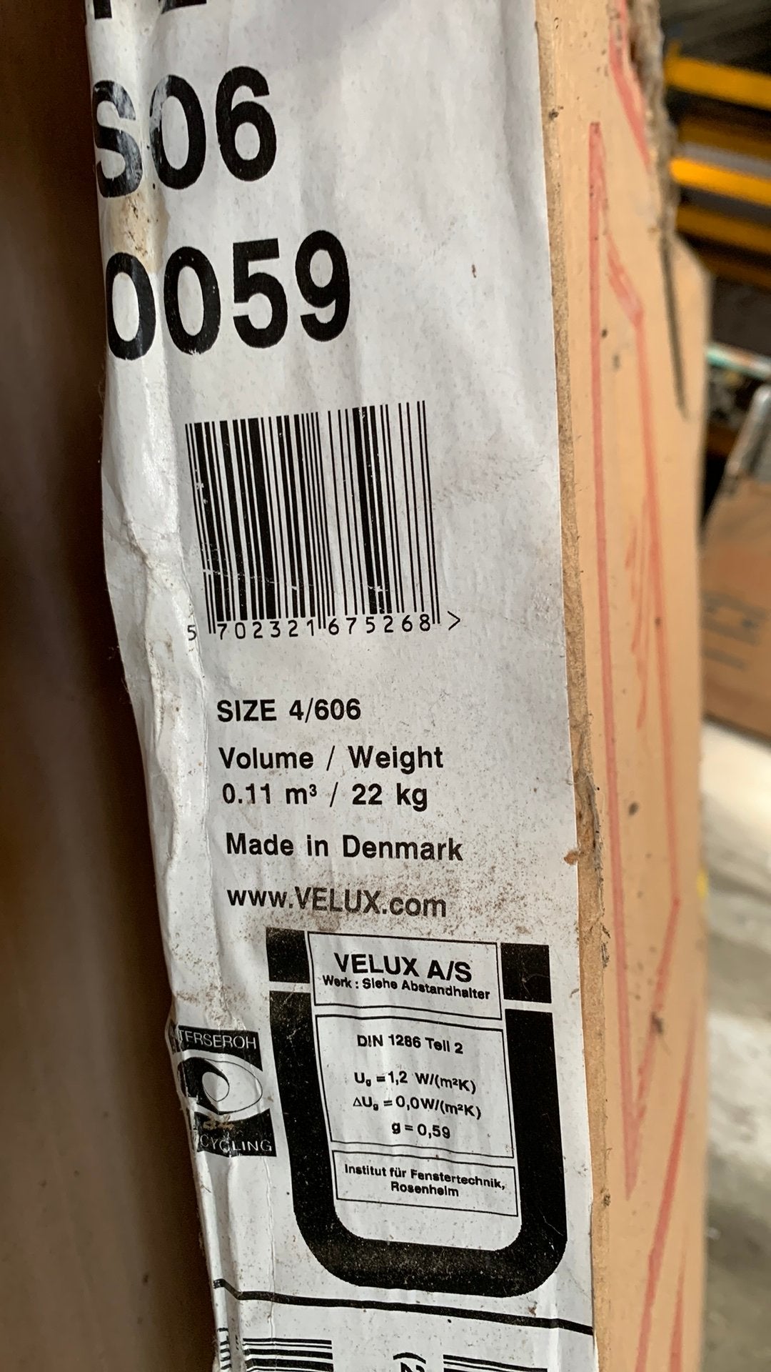 Velux dakraam en verschillende thermopane ramen, Ophalen, Overige materialen, Overige typen, Nieuw