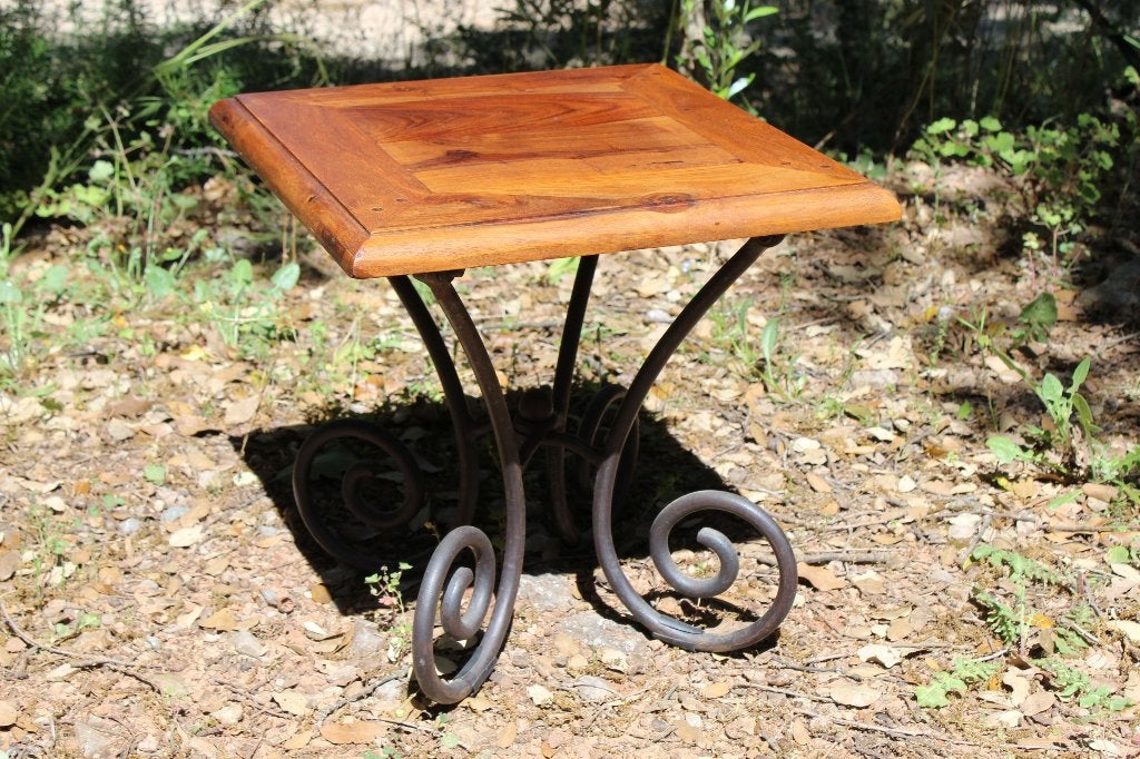 Brocante - Stel bijzondere bijzettafels!, Ophalen, Gebruikt, Hout