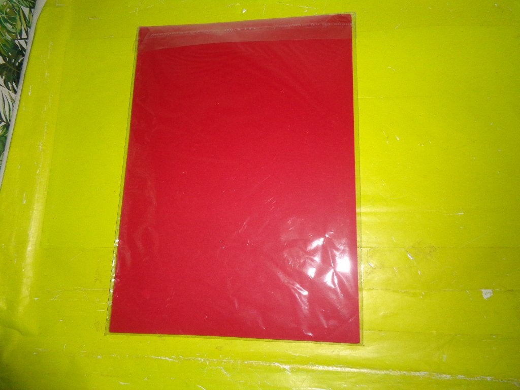 15 VELLEN NIEUW ROOD KARTON SAMEN €1! LEUK VOOR KERSTKAARTEN, Ophalen, Nieuw, Kerst, Blanco kaart of Basiskaart