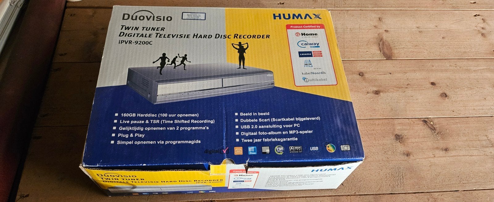 Humax Duovisio Twin Tuner Digitale Harddiskrecorder, Ophalen, Nieuw, Harddiskrecorder