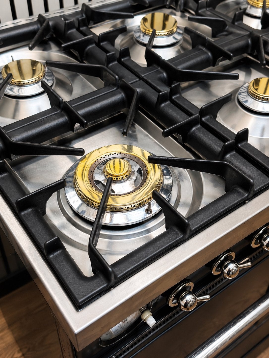 Luxe Nostalgische Boretti fornuis antraciet 2 ovens 90 cm, Fornello Esperta, Refurbished, Ophalen of Verzenden, Energieklasse A of zuiniger