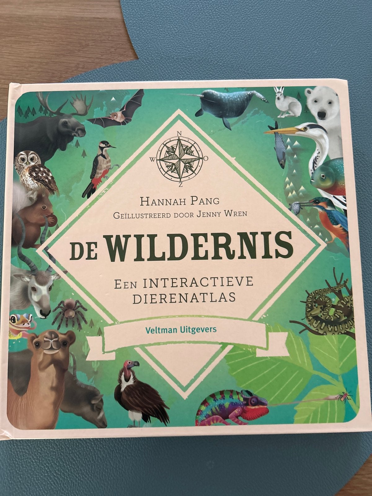 De Wildernis: Een Interactieve Dierenatlas (Nieuw), Ophalen of Verzenden, Zo goed als nieuw