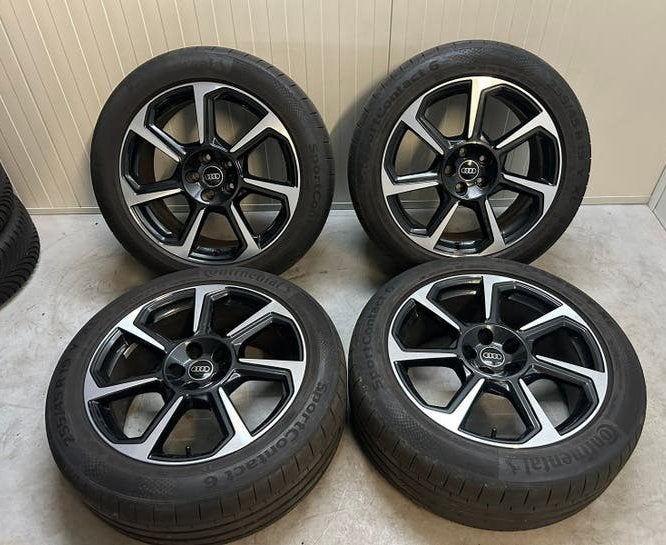 Originele Audi Q3 SQ3 sport 19 inch Continental AO 2023, Audi, Gebruikt, Banden en Velgen, 235 mm