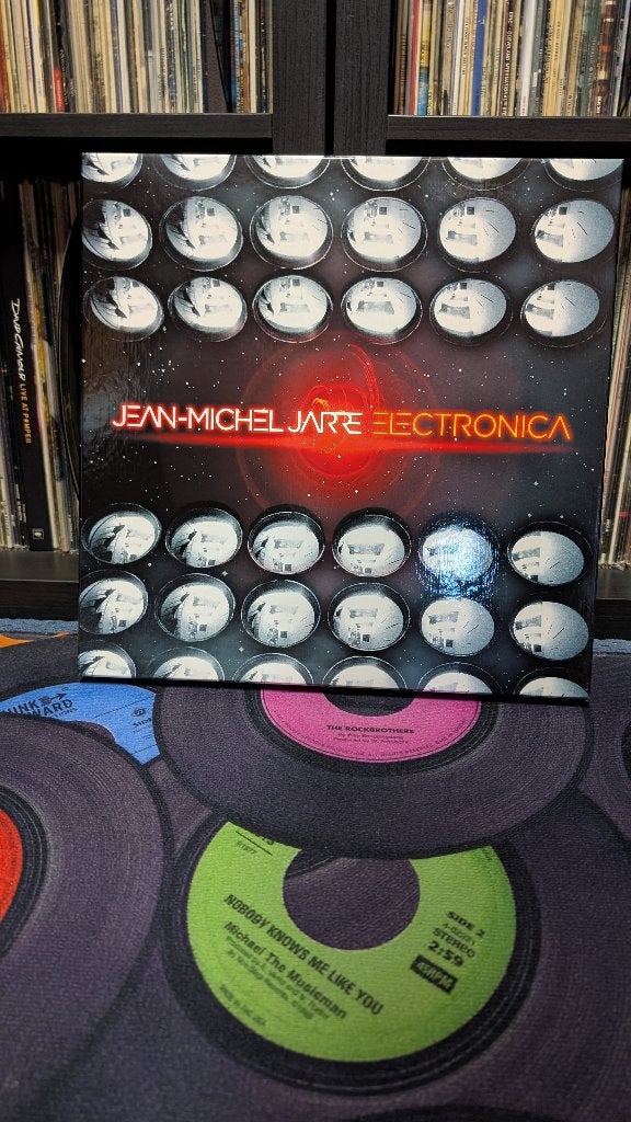 Jean-Michel Jarre Electronica Fanbox, Boxset, Ophalen of Verzenden, Zo goed als nieuw, 12 inch