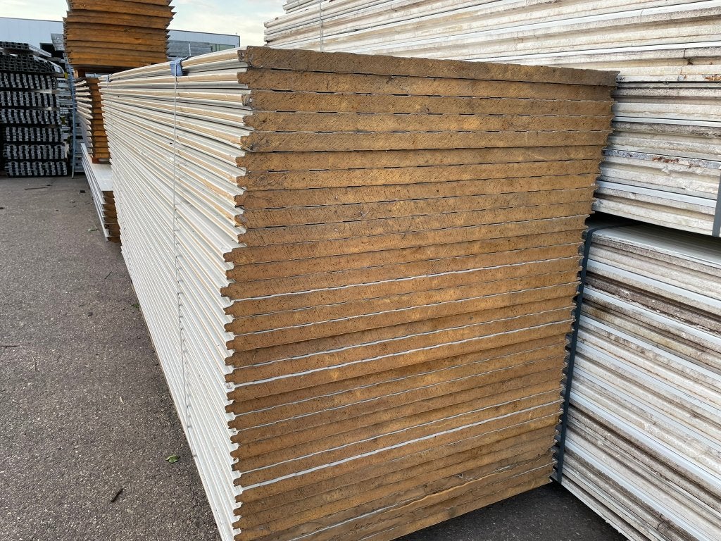 Sandwichpanelen 3540x1160 mm | 40 mm dik, Ophalen, Gebruikt, Overige materialen, 20 tot 50 mm