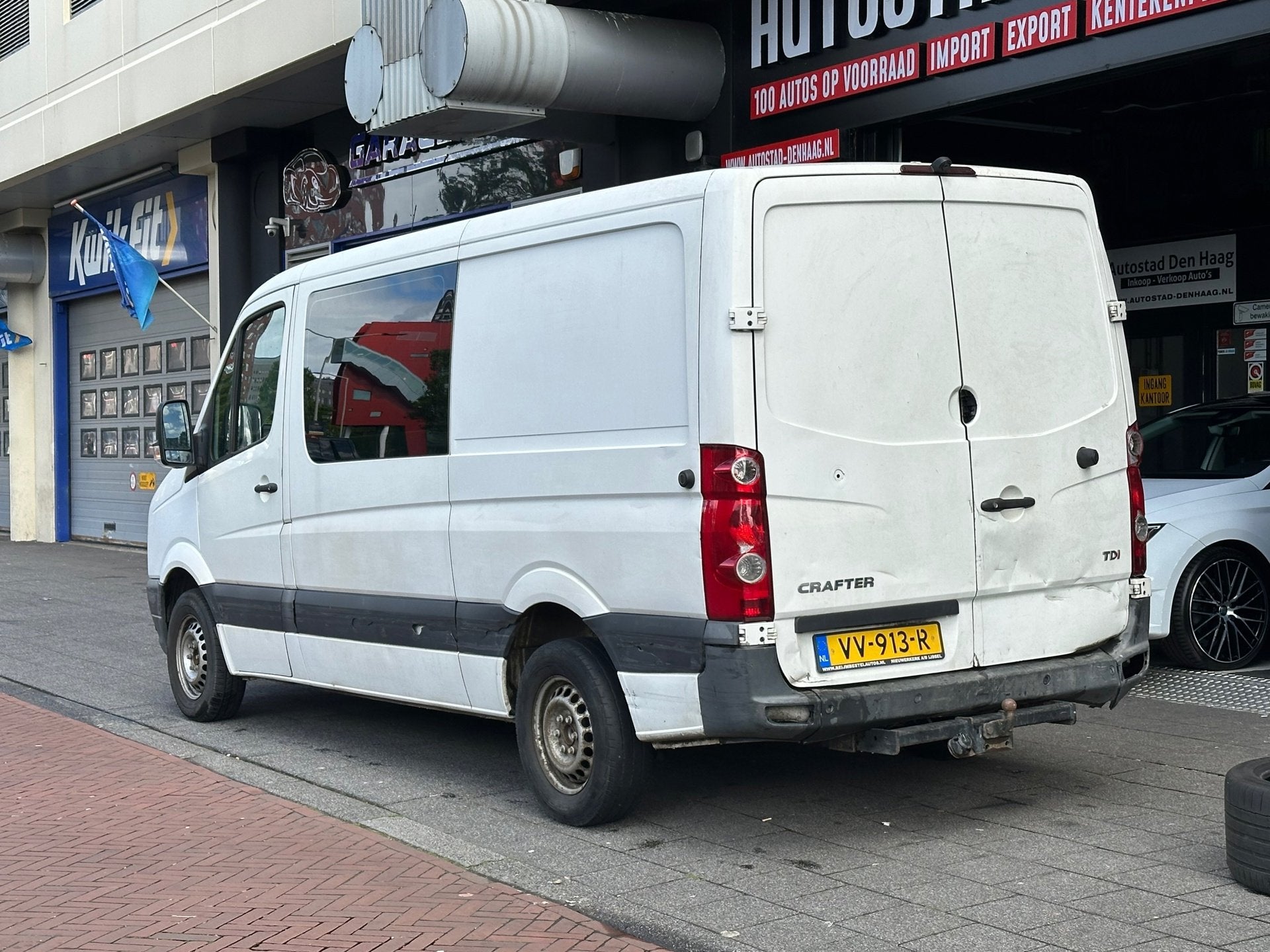 Volkswagen Crafter 30 2.0 TDI L2H2 DC Airco, Auto's, Euro 5, Gebruikt, 4 cilinders, Volkswagen