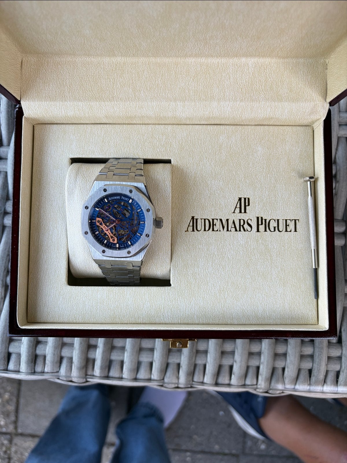 Audemars Piguet Royal Oak Offshore - 2 varianten, waterdicht, Overige merken, Staal, Polshorloge, Ophalen of Verzenden
