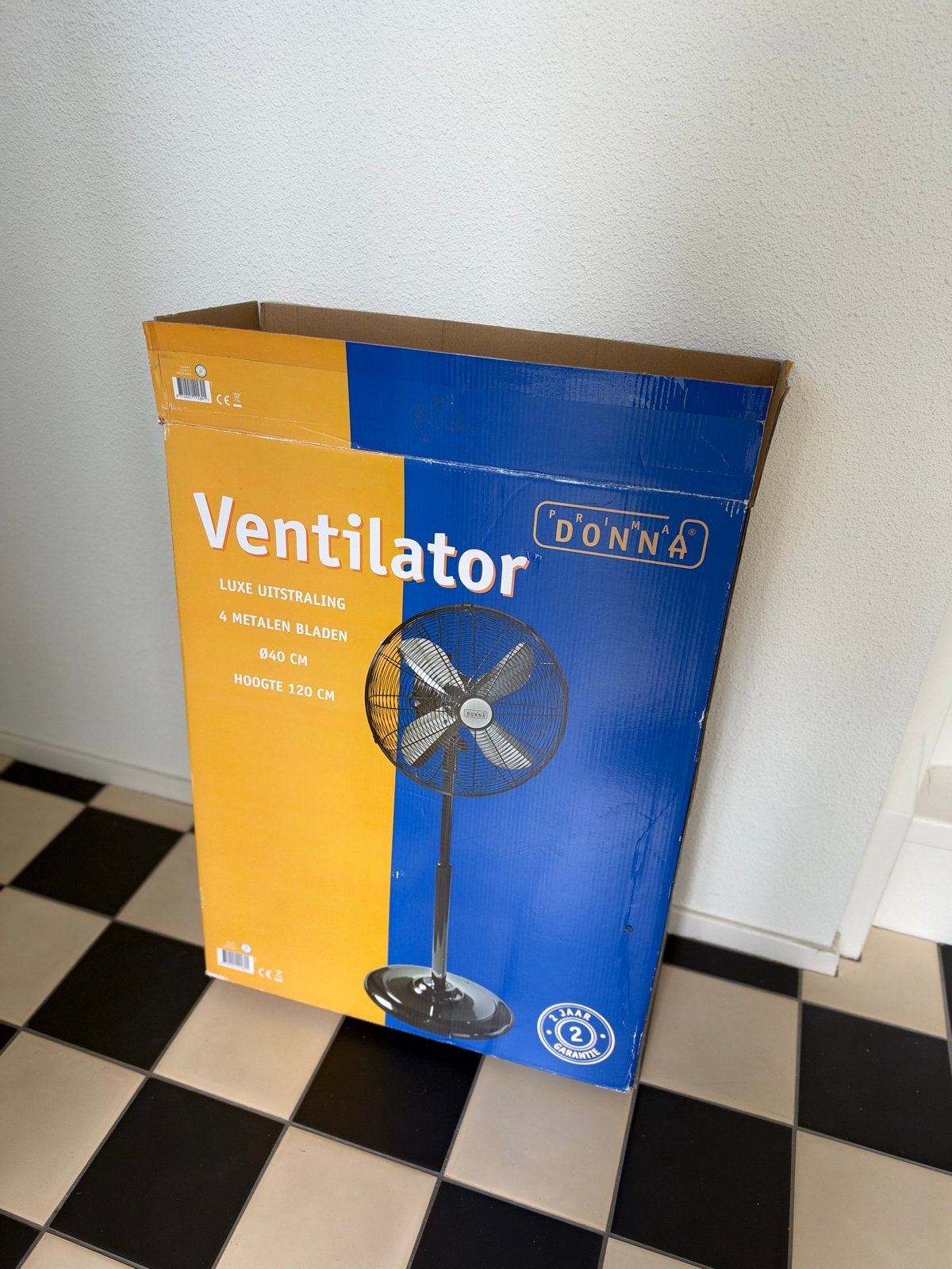 Donna Ventilator - Nooit gebruikt, Ophalen, Nieuw, Statiefventilator