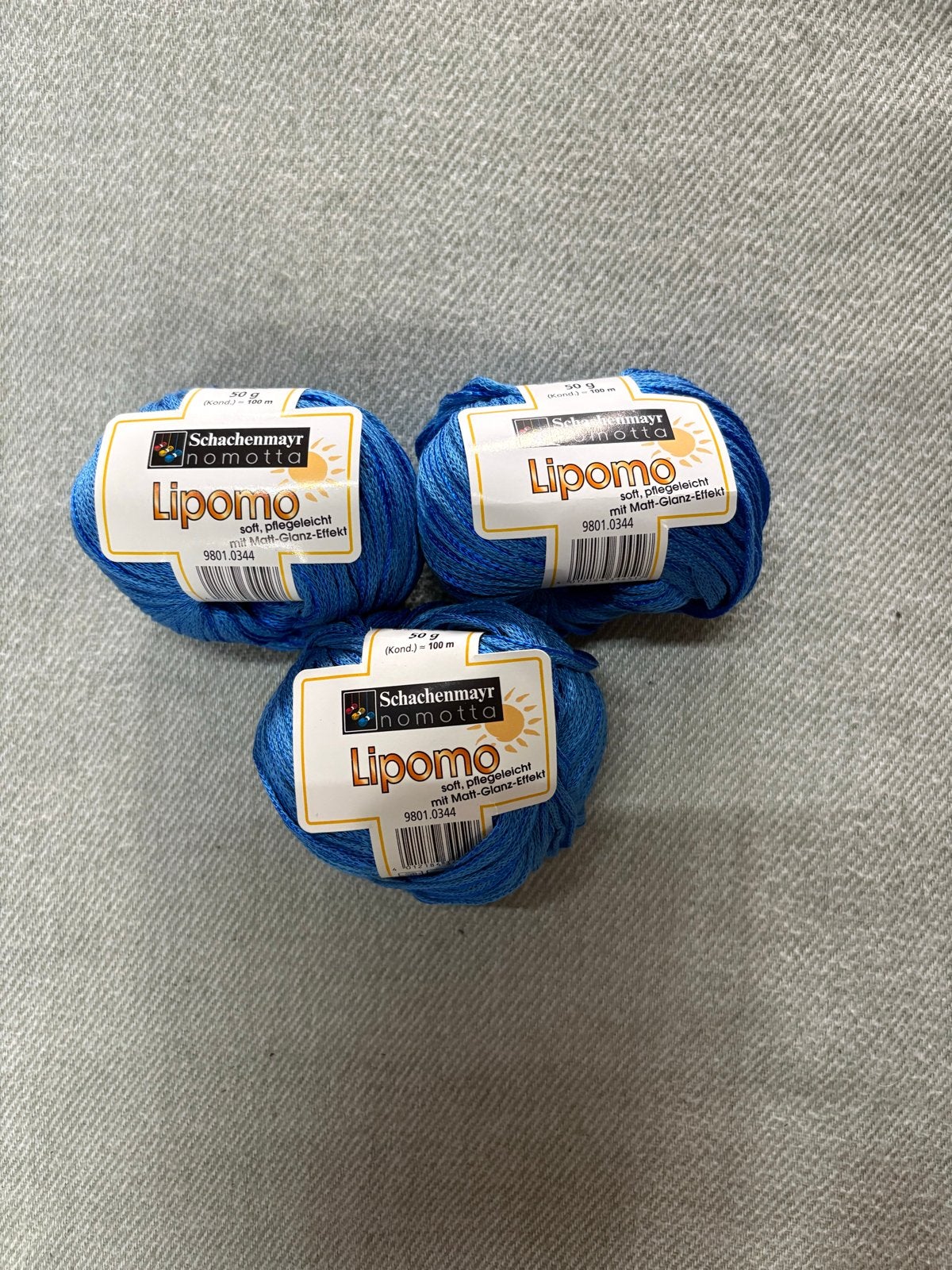 Schachenmayr Nomotta Lipomo wol - 17x, Verzenden, Nieuw, Breien of Haken, Wol of Garen