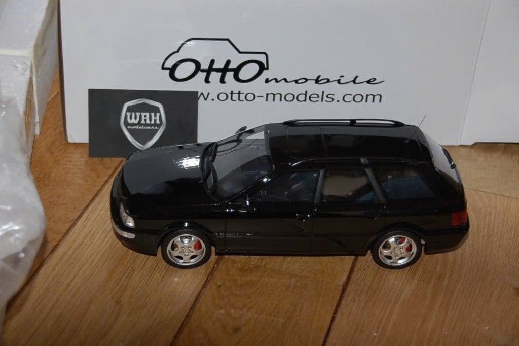 1:18 AUDI RS2 AVANT Black Otto mobile OT565 in box WRH, Verzenden, Zo goed als nieuw, Auto, OttOMobile