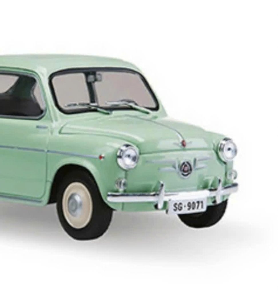 Seat 600 D Groen 1963 1:24 Spaanse coches inolvidables # 1, Verzenden, Nieuw, Auto, Overige merken