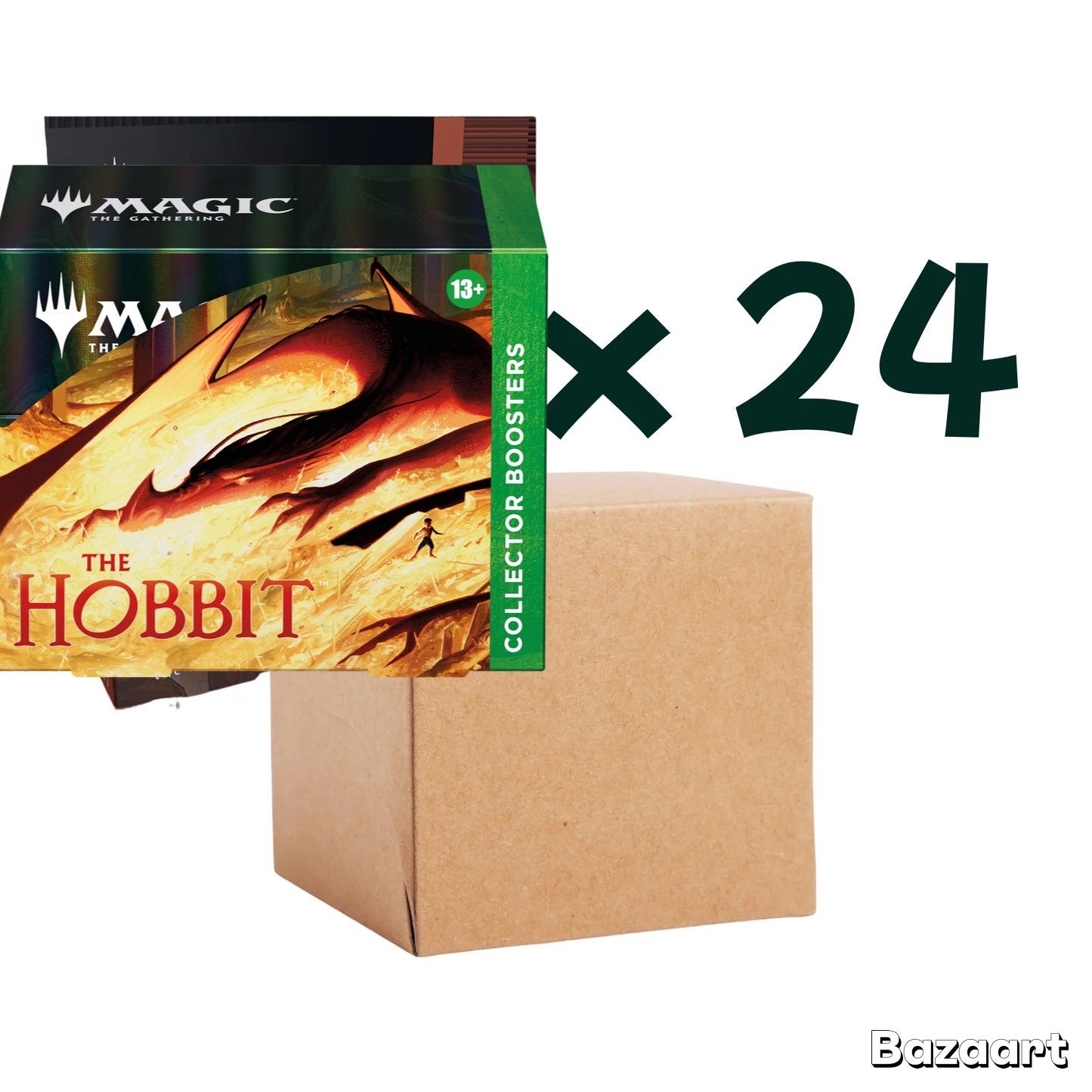 Mastercase The Hobbit - MTG Collector Booster Box 24x, Hobby en Vrije tijd, Verzamelkaartspellen | Magic the Gathering, Ophalen