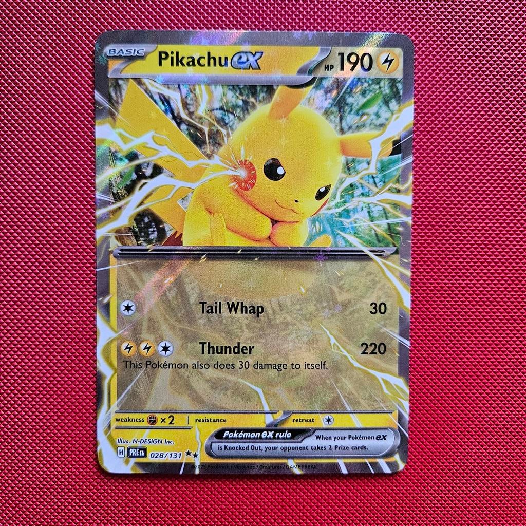Pikachu ex 028/131, Ophalen of Verzenden, Zo goed als nieuw