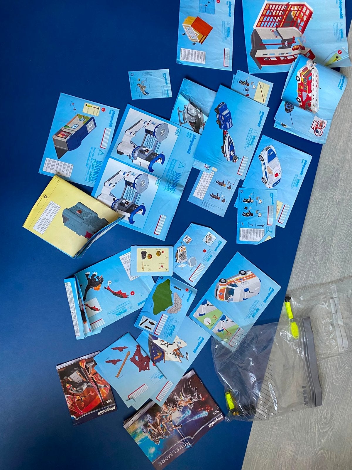 Grote partij Playmobil met diverse sets en handleidingen, Ophalen, Gebruikt, Gebouw, Complete set