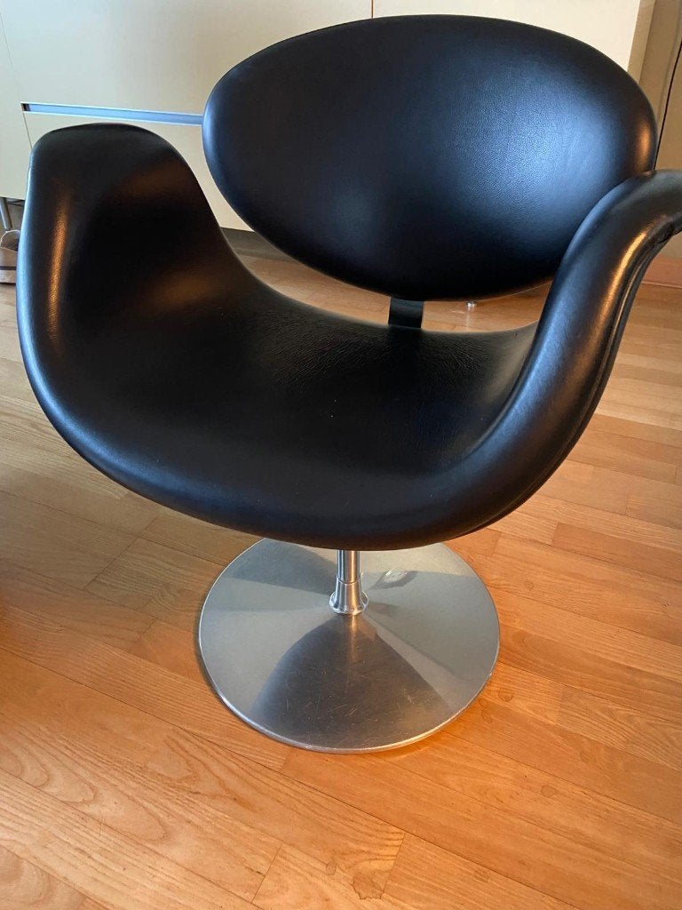 Little Tulip  Artifort, Ophalen, Zwart, Design, Zo goed als nieuw