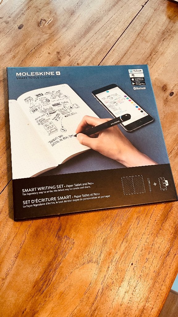 Moleskine smart writing set (oude versie), Ophalen of Verzenden, Gebruikt, A5