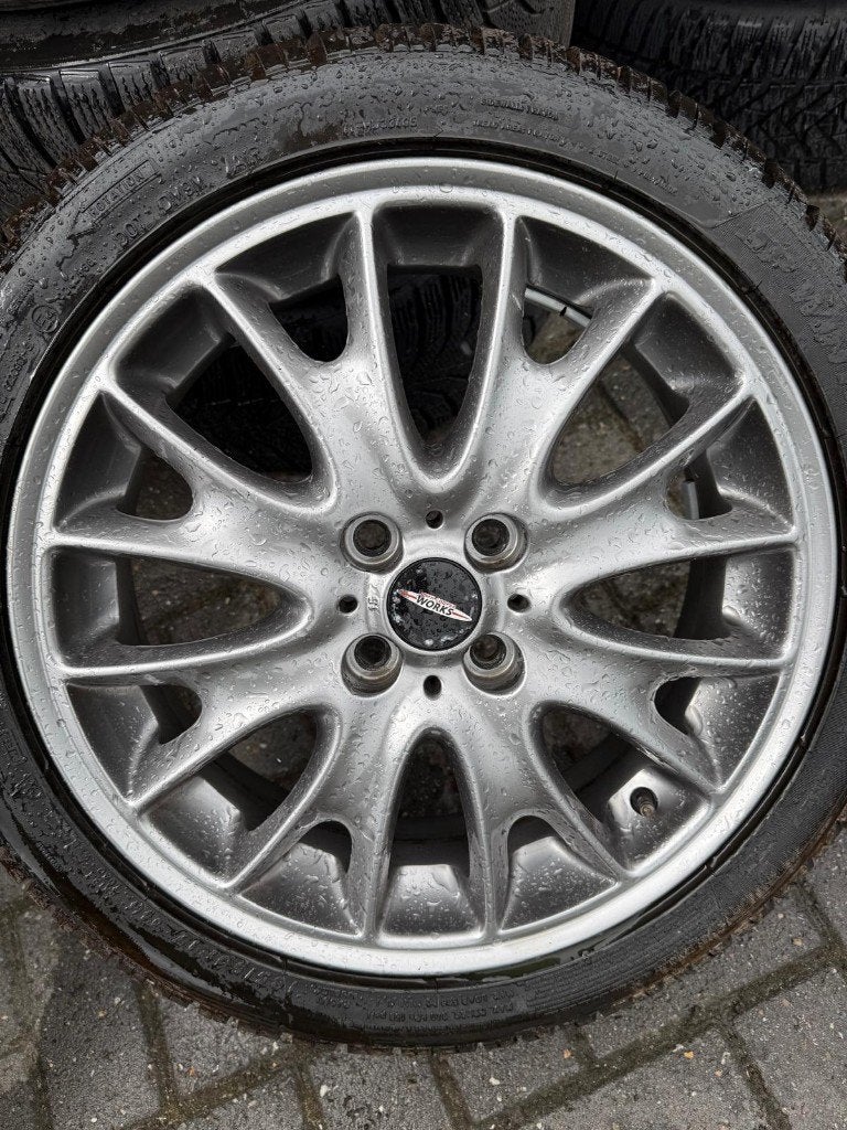 Mini John Cooper Works Chili wielen Dunlop winterbanden, Auto-onderdelen, Banden en Velgen, Ophalen, Gebruikt, Banden en Velgen