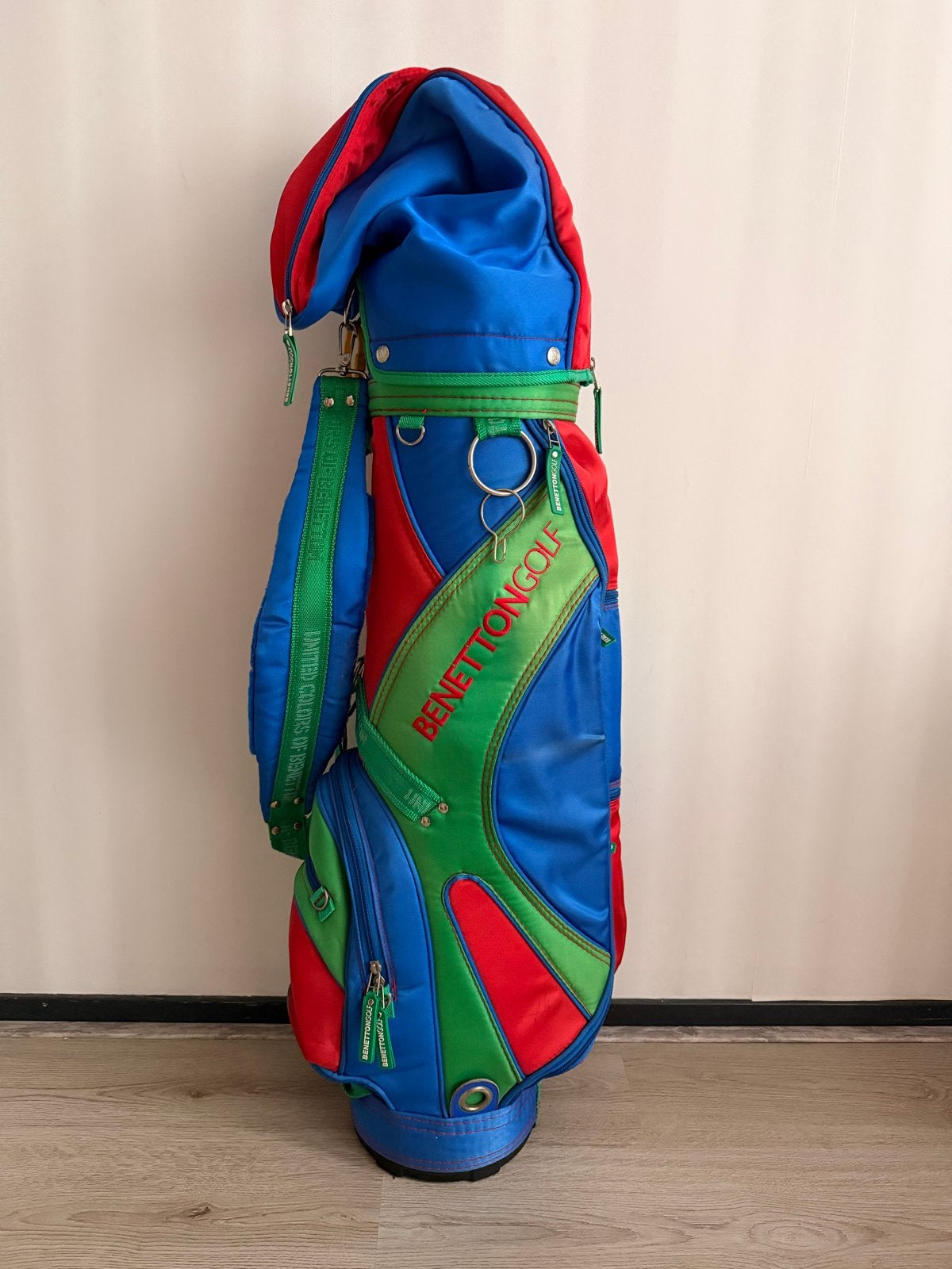 Benetton Golf Golftas - Kleurrijk en Stijlvol, Sport en Fitness, Ophalen of Verzenden, Gebruikt, Tas, Overige merken