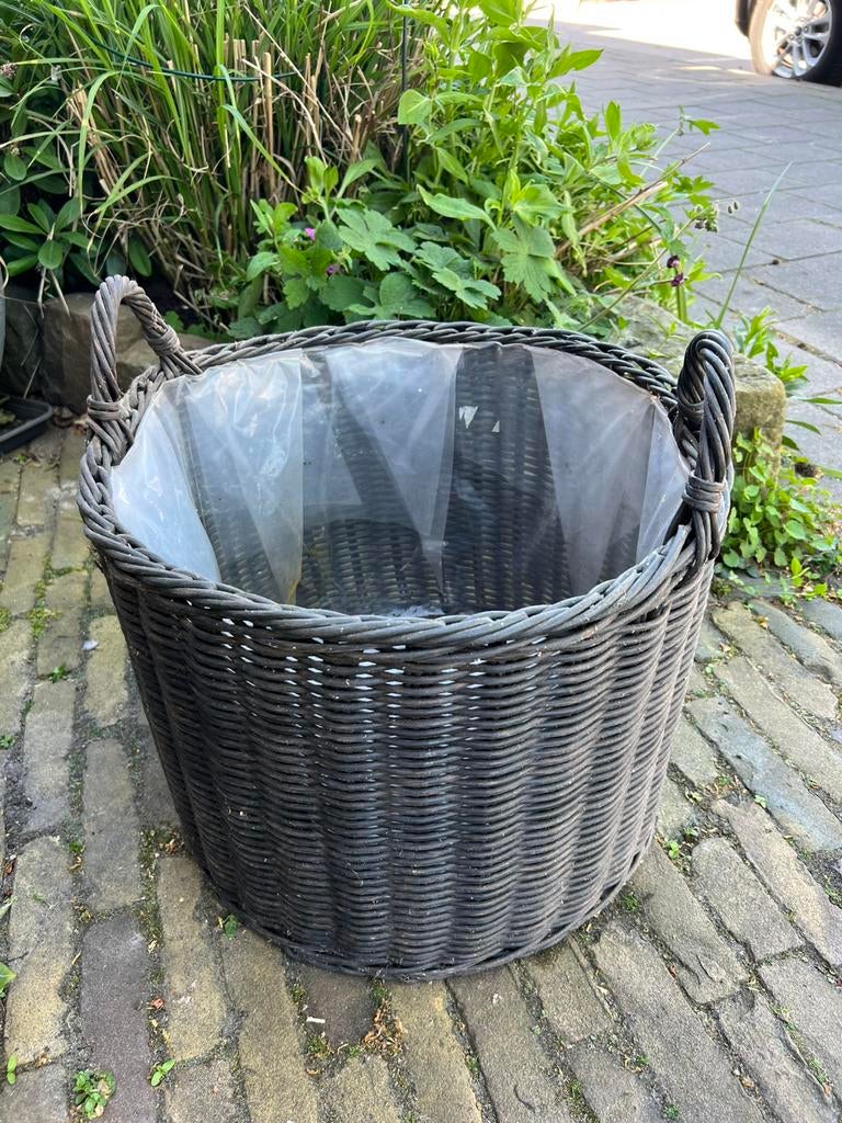 Grote mand 35cm hoog en doorsnede 45cm, Ophalen of Verzenden, Zo goed als nieuw, Rond, Kunststof