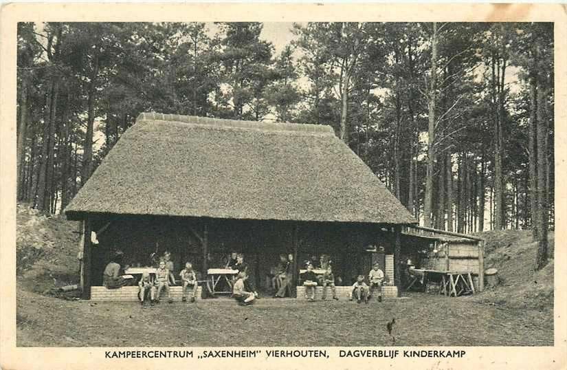 377-604-027 Vierhouten Saxenheim Dagverblijf Kinderk, Verzenden, Voor 1920, Gelderland
