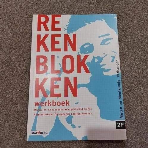 Rekenblokken werkboek 2F Getallen en Verhoudingen, Ophalen of Verzenden, Zo goed als nieuw, Overige niveaus, Nederlands