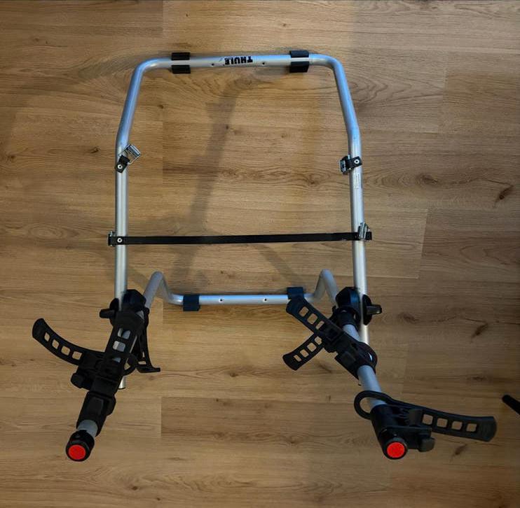Thule Freeway 968 fietsendrager - Geen trekhaak nodig, Ophalen, 3 fietsen of meer, Gebruikt, Achterklepdrager
