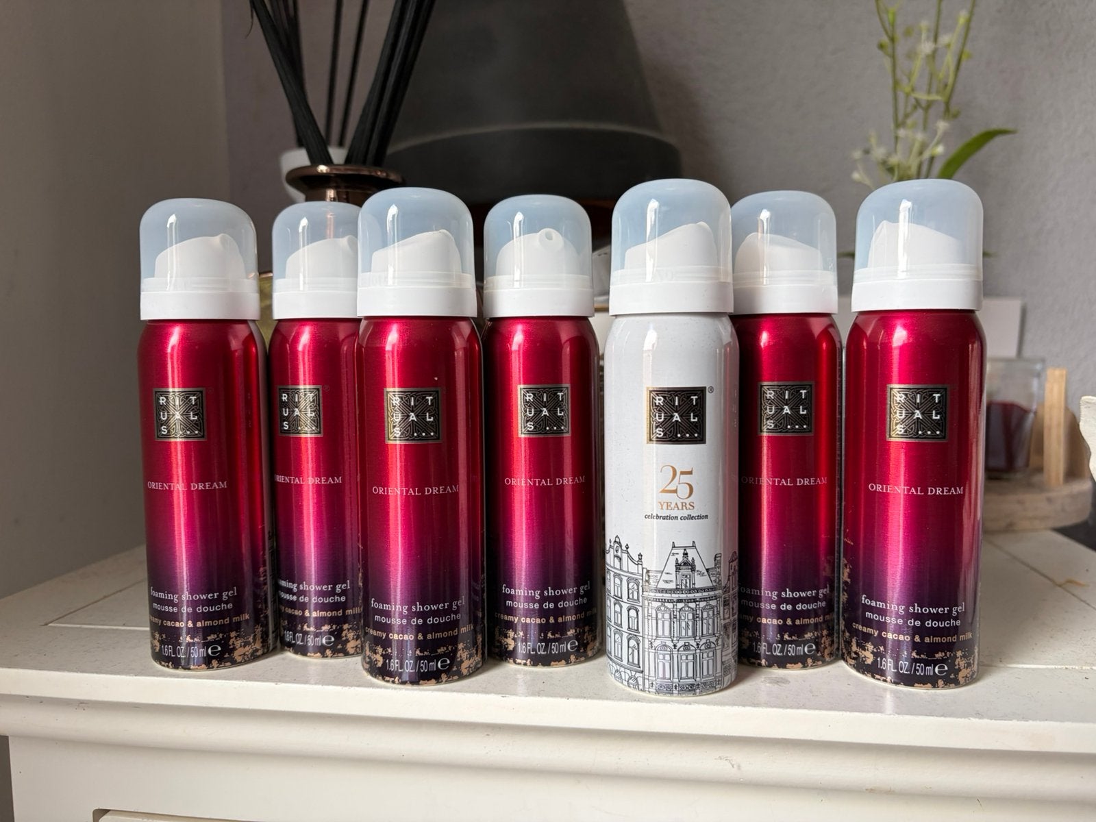 Oriental dream foam 50 ml rituals 6 stuks nieuw, Ophalen, Nieuw, Bad & Douche