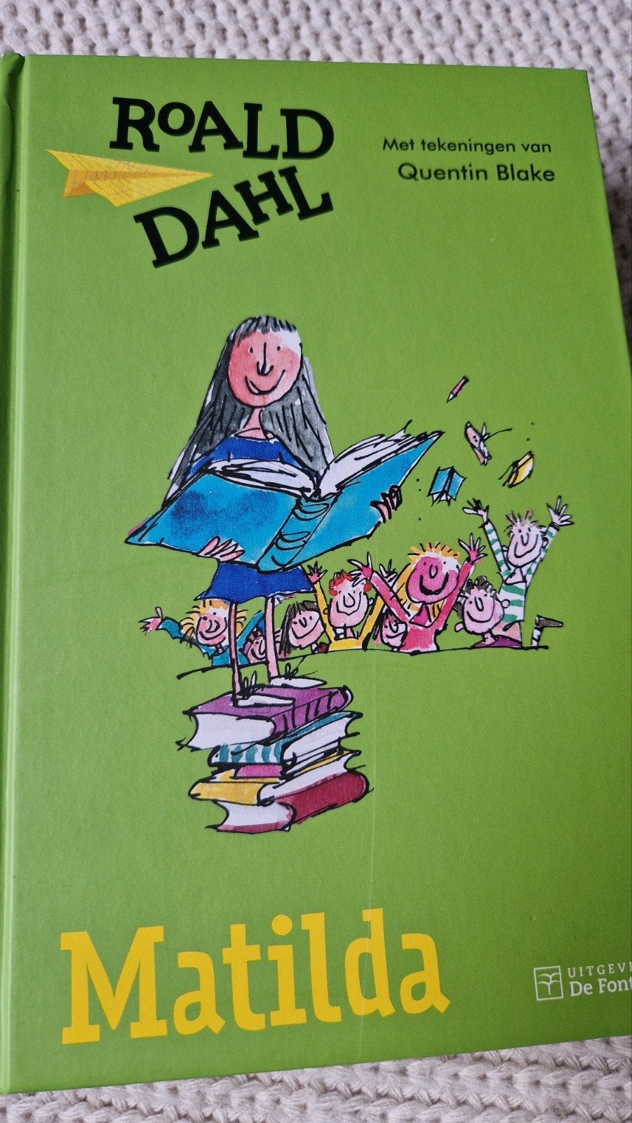 Roald Dahl - Matilda (met tekeningen van Quentin Blake), Ophalen of Verzenden, Zo goed als nieuw, Roald Dahl