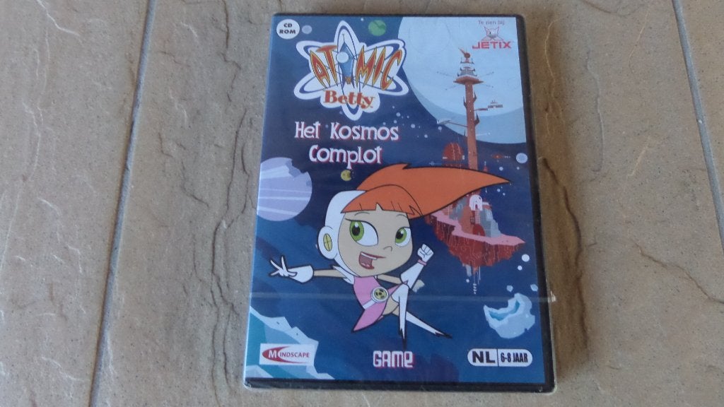 CD rom Atomic Betty met het Kosmos complot 6-8 jr software, Computers en Software, Educatie- en Cursussoftware, Nieuw, Overige typen
