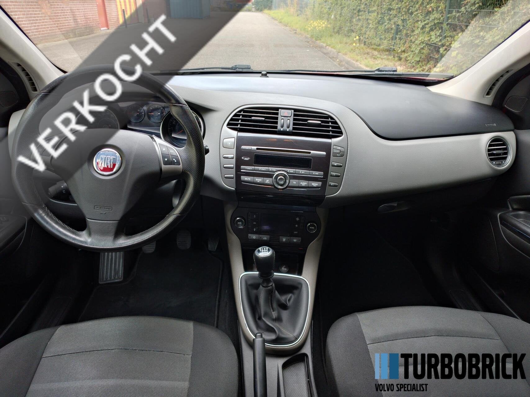 Fiat Bravo 1.4 T-Jet Dynamic | Clima | Cruise | 16" LMV, Auto's, Fiat, Voorwielaandrijving, Gebruikt, Zwart, 4 cilinders
