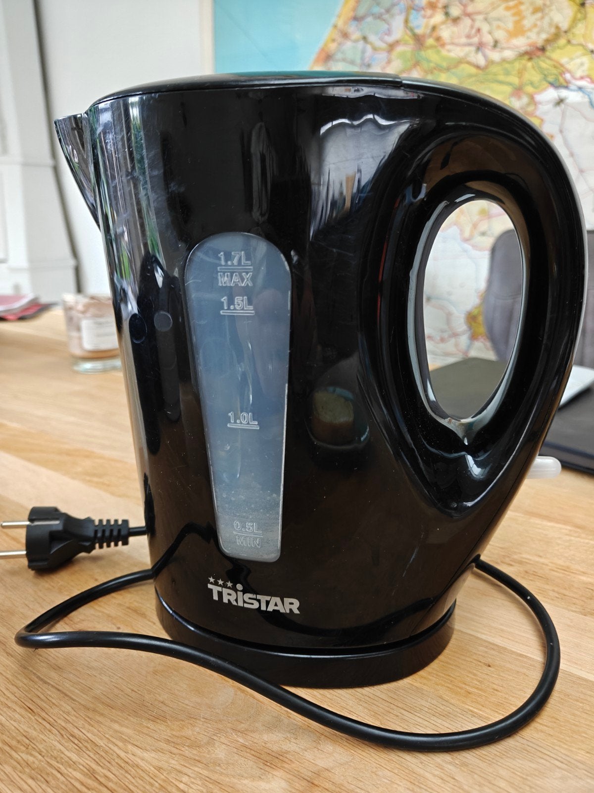 Waterkoker Tristar, 1 tot 2 liter, Ophalen, Zo goed als nieuw, Draadloos