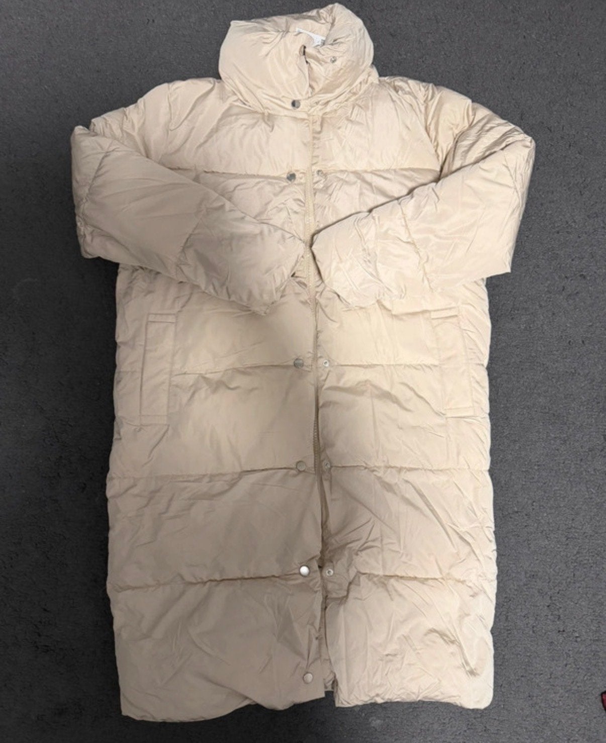 Pufferjas winterjas - maat M, Ophalen of Verzenden, Nieuw, Maat 38/40 (M), Beige