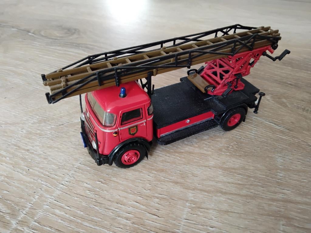 DAF A40 brandweer ladderwagen Golden Oldies, Ophalen of Verzenden, Gebruikt, Bus of Vrachtwagen, Tekno