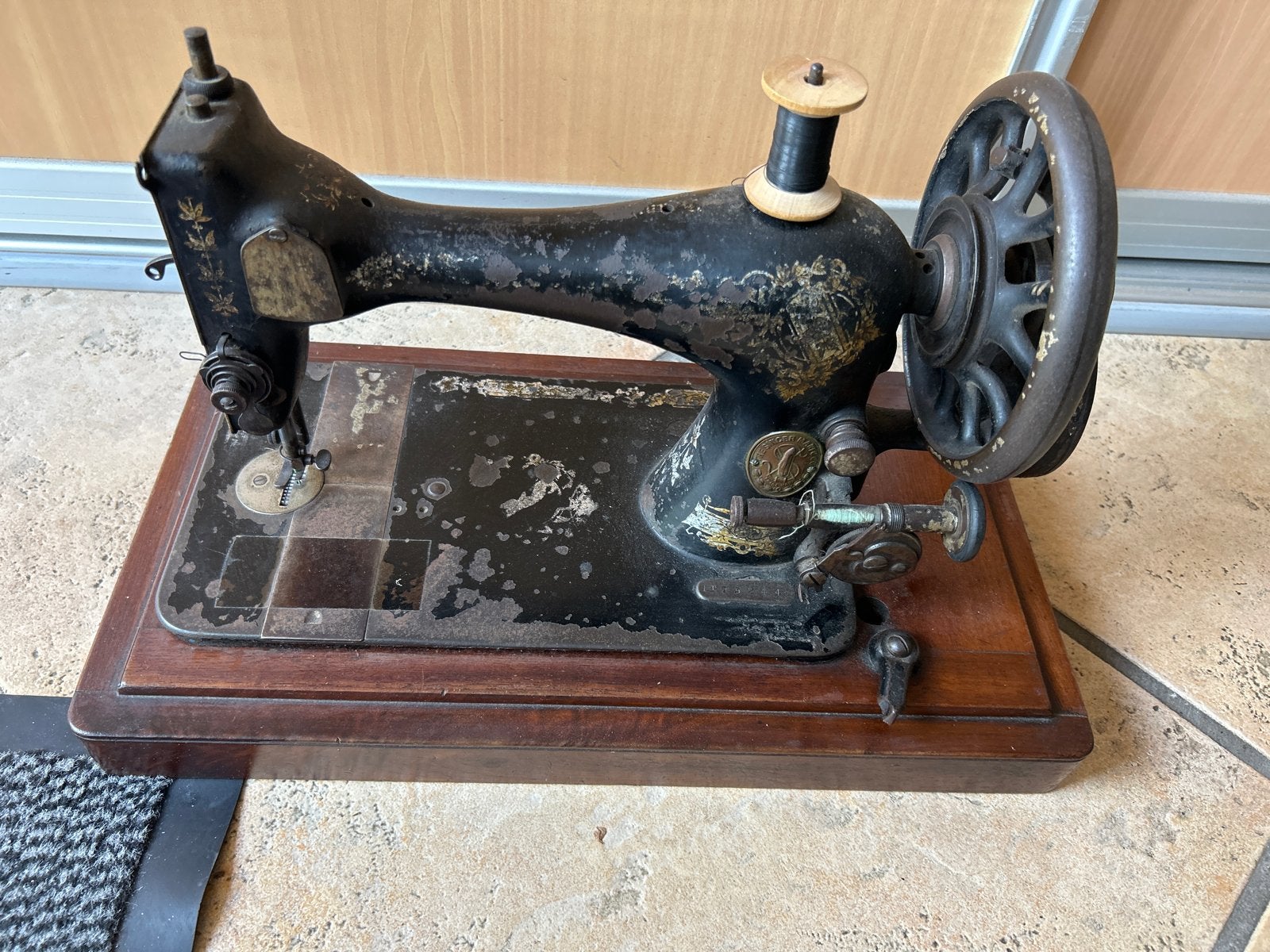 Antieke Singer Naaimachine - Decoratief Stuk, Ophalen