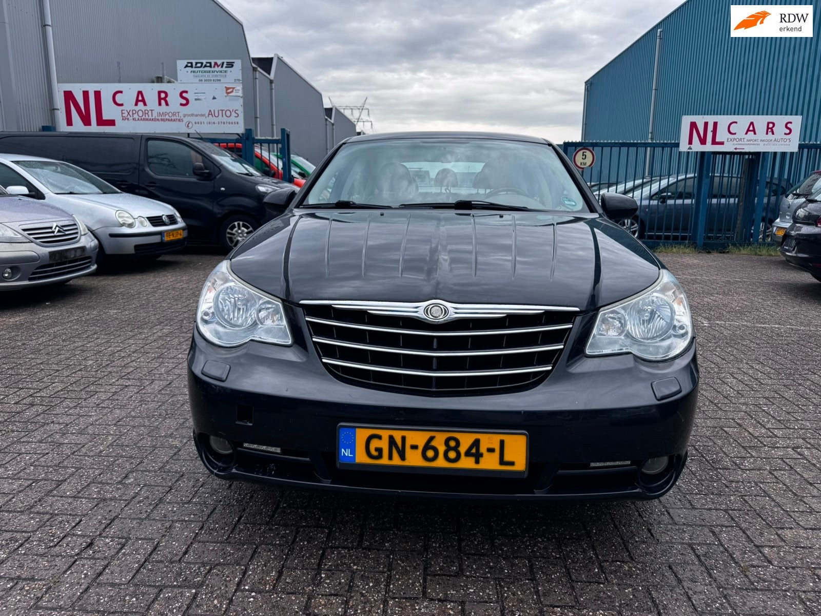 Chrysler Sebring 2.7 Limited rijdt super automaat, Auto's, 450 kg, Gebruikt, 186 pk, Zwart
