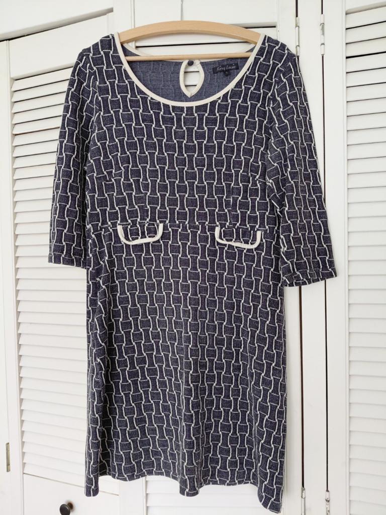 King Louie jurkje, Kleding | Dames, Ophalen of Verzenden, Gedragen, Maat 46/48 (XL) of groter, Knielengte